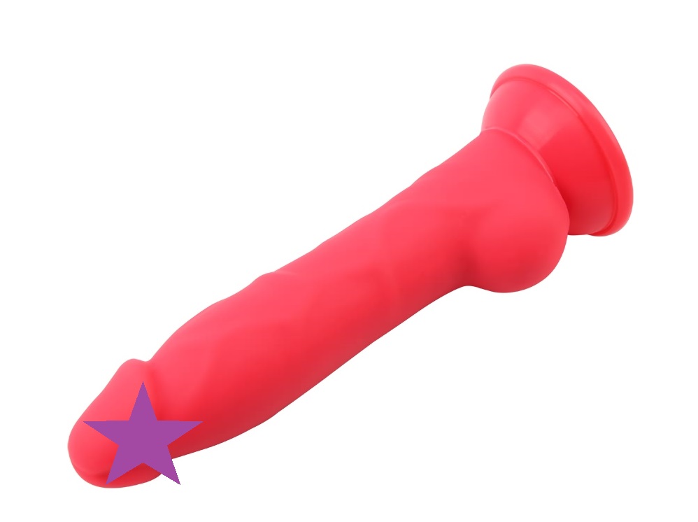 Material:Liquid Silicone
Product Size:23cm,Φ4.4cm
Product We... Chisa - C-Block Dildo - Red photo-2