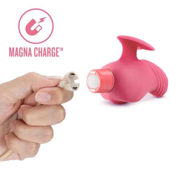 This pleasure-packed vibe is crafted from BioTouch, a 100 Gaia - Eco Love Vibe - Coral photo-7