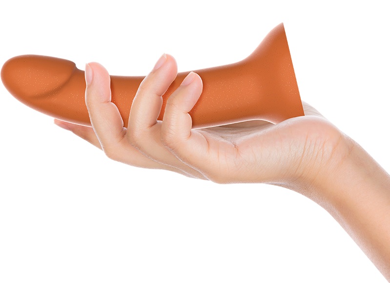 Rune Royal is the perfect candidate for the bronze-finished ... Mythology - Rune Royal Dildo M - Brown photo-6