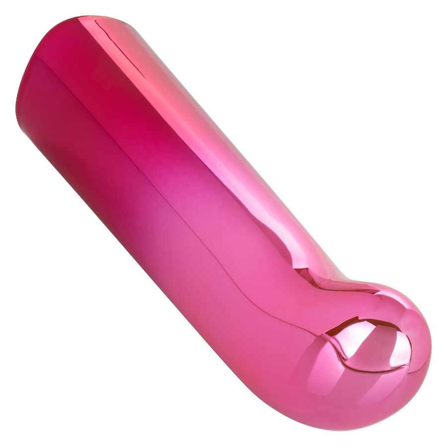 The shining Glam G Vibe bullet is a sleek G-curve vibrator p... CEN - Glam G Vibe - Pink photo-5