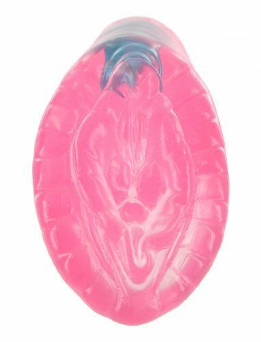 Prepare to plunge your package into this plush pink pussy! T... SexFlesh - Beaded Pussy Stroker - Pink photo-3