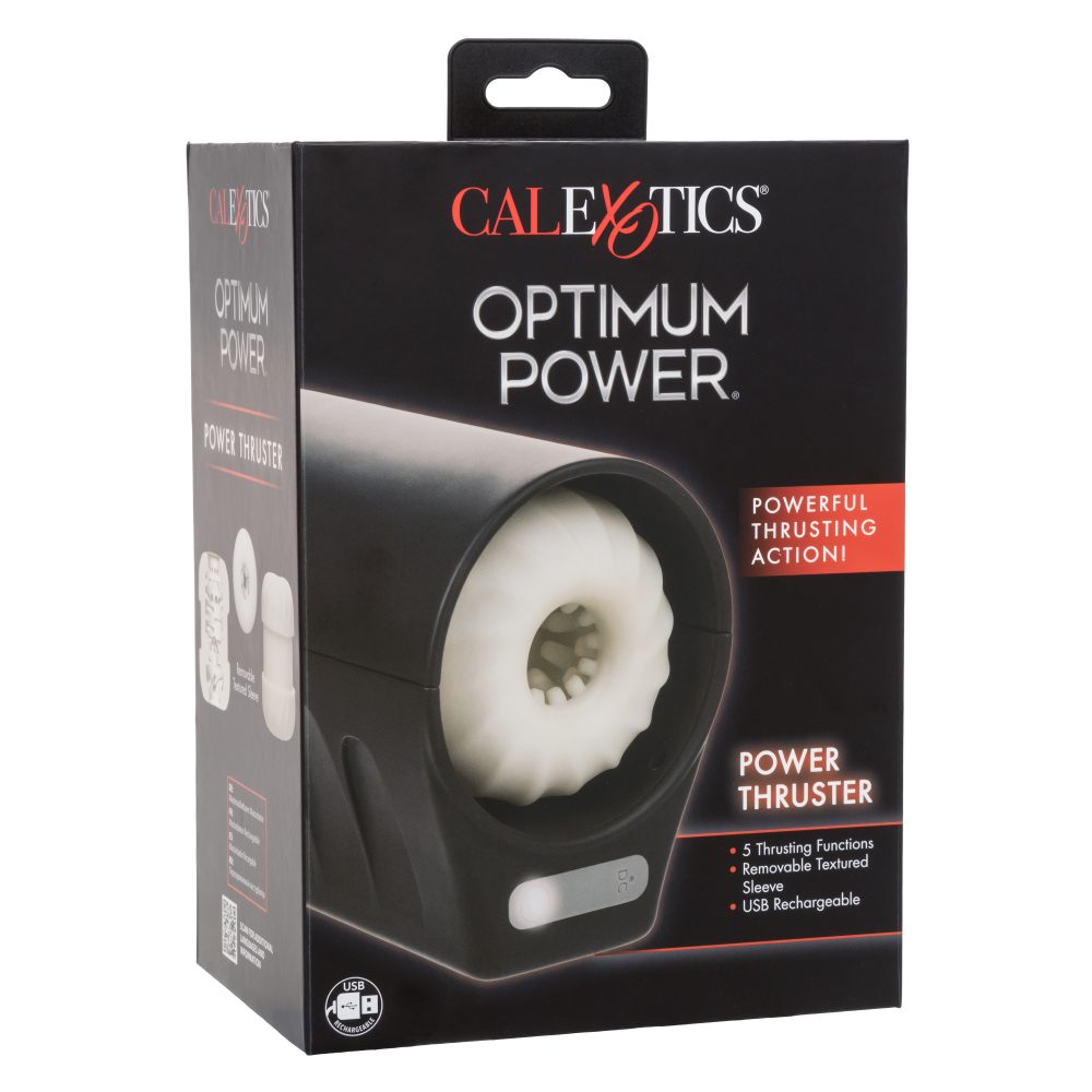 Introducing the Optimum Power Power Thruster, a self-contain... CEN - Optimum Power Thruster Masturbator - Black photo-11