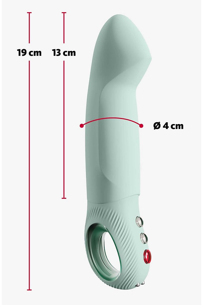 Close your eyes, lean back, and enjoy the powerful thrusting... Fun Factory - Stronic G Forte - Sage Green photo-8
