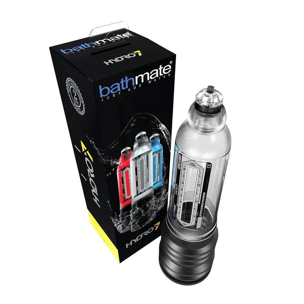 Designed for a penis size of 5-7" when erect, the Hercu... Bathmate - Hydro 7 - Clear photo-5