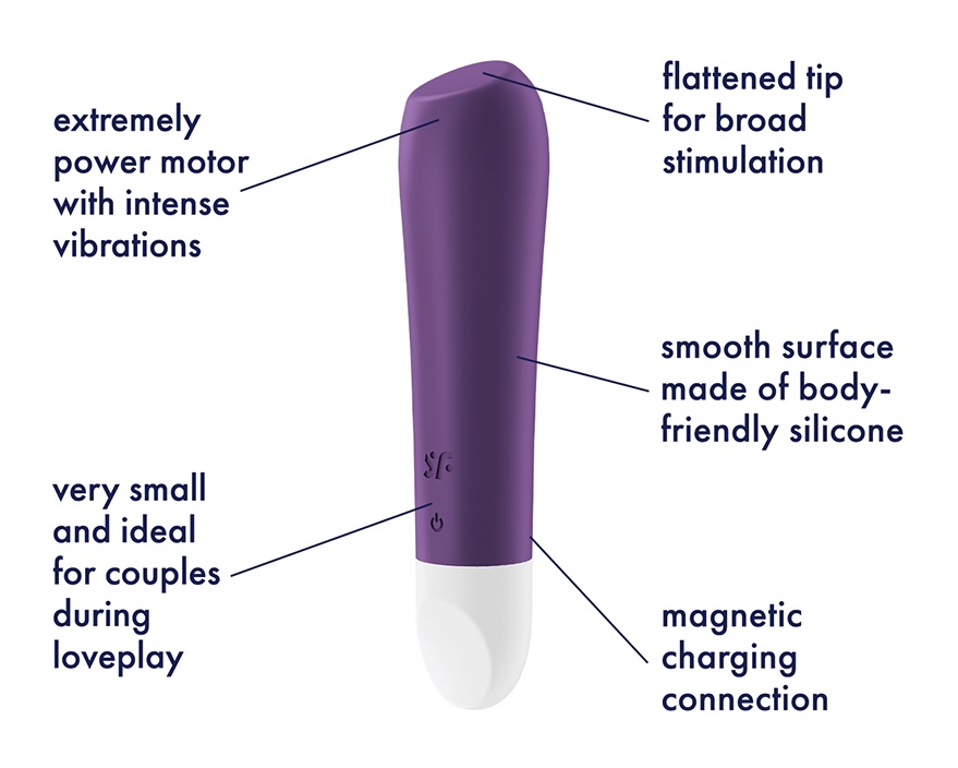 Like the other members of the Satisfyer Ultra Power Bullet f... Satisfyer - Ultra Power Bullet 2 - Violet photo-4