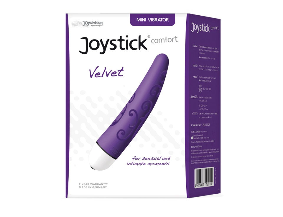 Surrender yourself to Joystick "Velvet‘s" playful,... Joy Division - Joystick Velvet Vibe - Purple photo-3