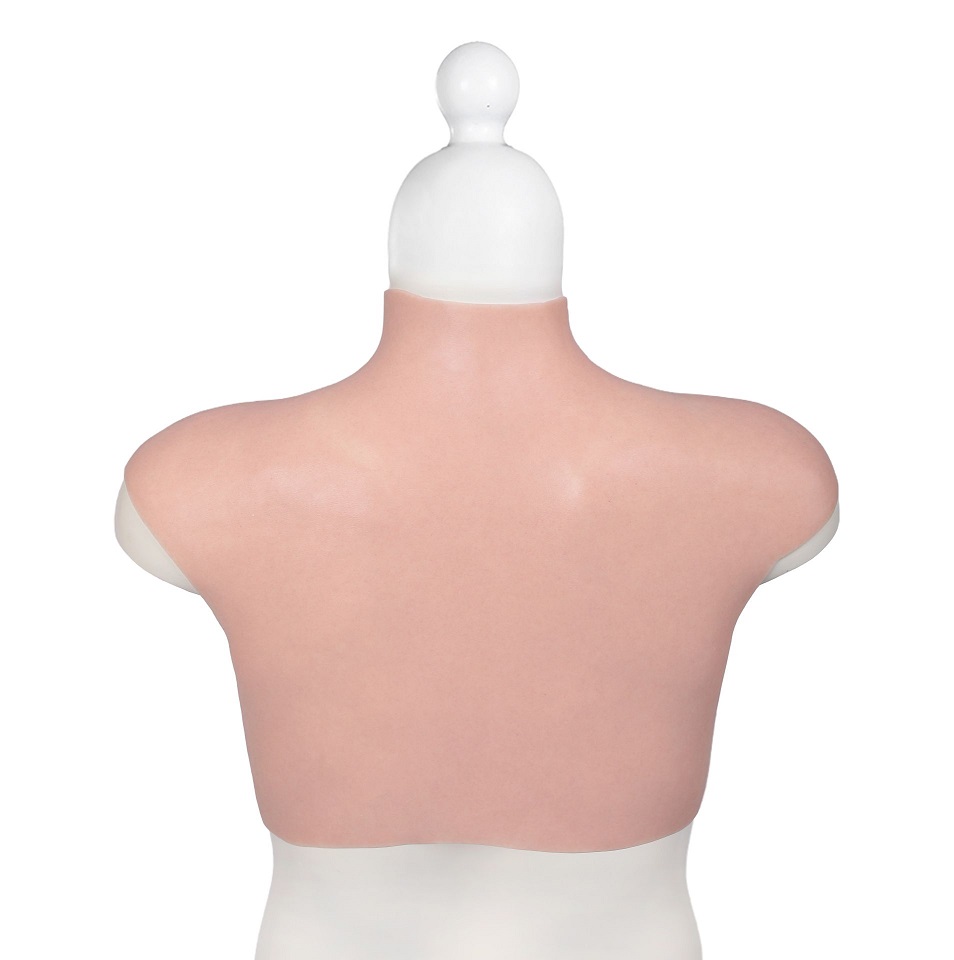 Realistic looking erect nipples & areola. Highly stretchable... XX-Dreamstoys - Ultra Realistic Breast Form XL photo-4