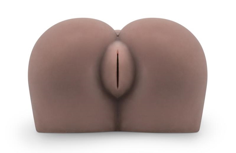 This delicious masturbator has a realistic design and has bo... FwB - Jasmine Turner Masturbator - Brown photo-7
