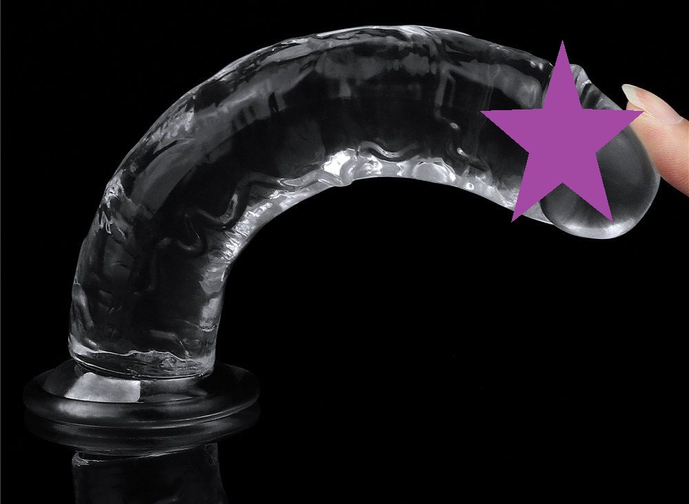 A sight for the most erotic of fantasies, LOVETOY shameless ... Lovetoy - Flawless Dildo 7.0'' - Clear photo-2