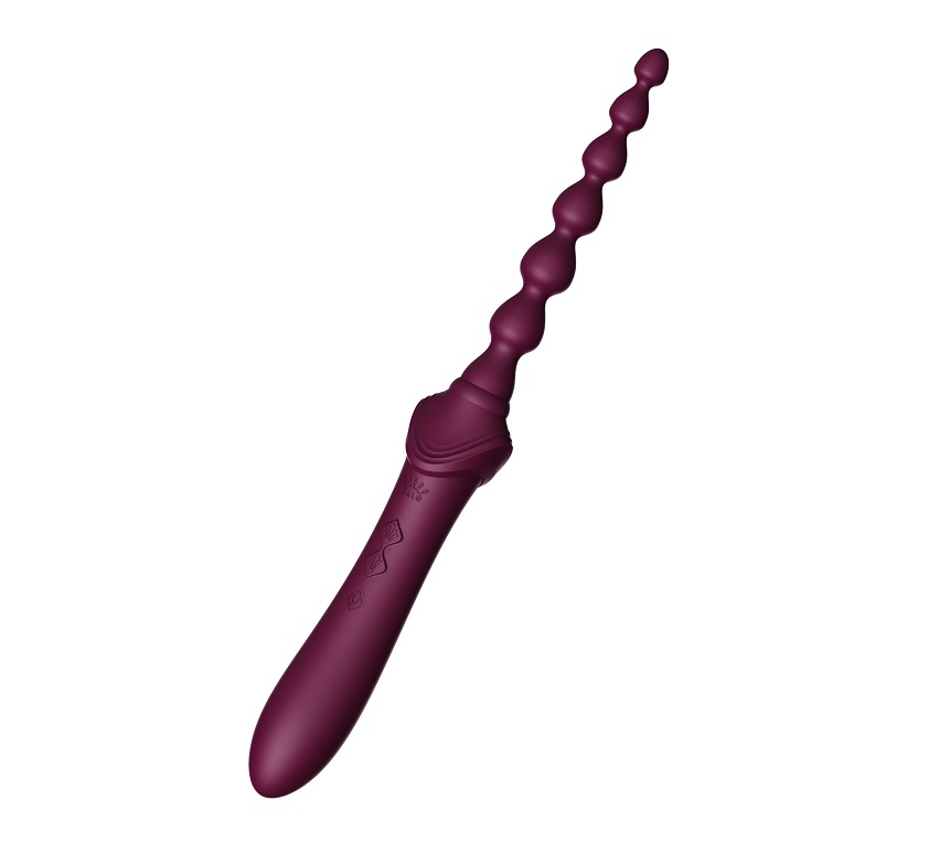Bess offers the most targeted stimulation thanks to its inno... Zalo - Bess 2 Heating Dual Vibrator - Velvet Purple photo-3
