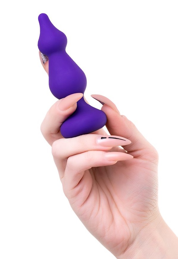 Sholt increase in diameter gradually and provides additional... ToDo - Sholt Anal Plug - Purple photo-2