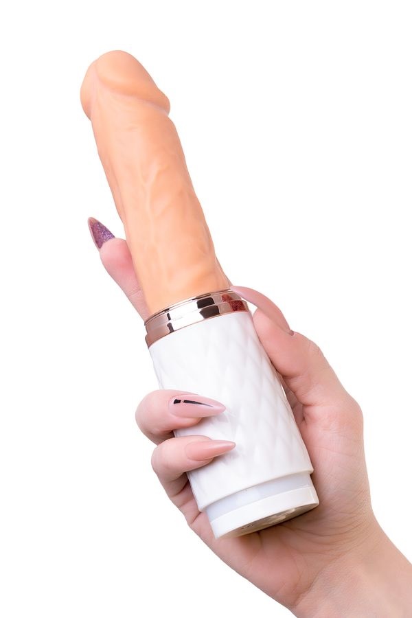 The elegant design hides a powerful tool for enjoyment. Deli... Motor Lovers - Sekster Sex Machine - White photo-5