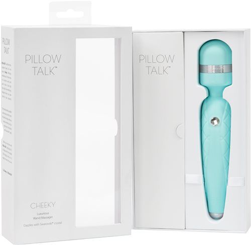 Pillow Talk is a collection that expresses beauty, fun and p... Pillow Talk - Cheeky Wand Vibe - Teal photo-4
