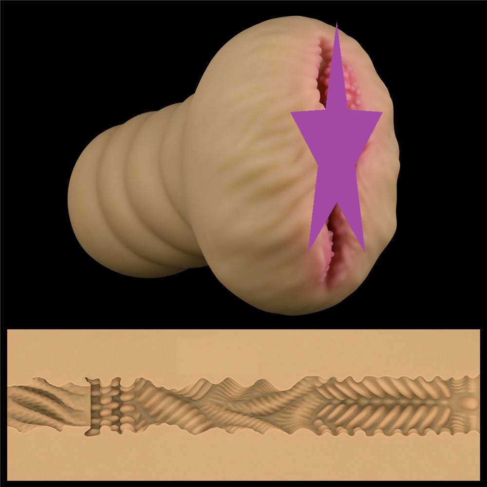Highly detailed and expertly hand crafted, this realistic al... Lovetoy - Alien's Pie Masturbator #1 - Skin photo-2