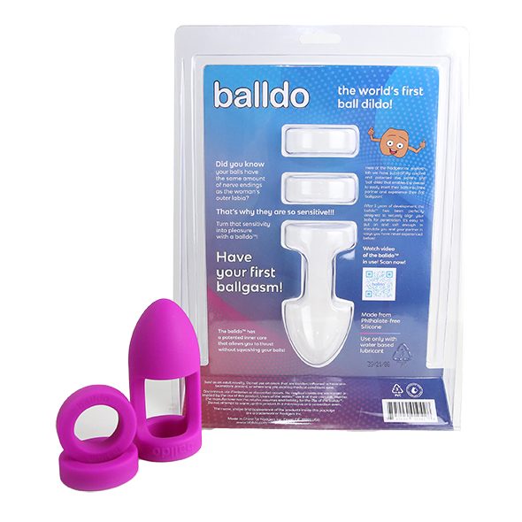 Discover a whole new method of penetration with the Balldo b... Balldo - Starter Set - Purple photo-5