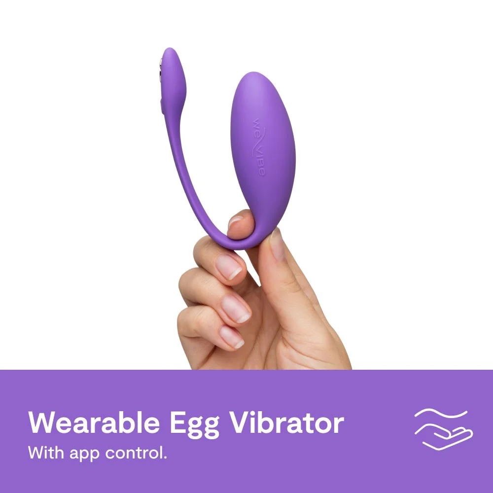 Jive Lite is your little secret - a discreet vibrating egg t... We-Vibe - Jive Lite - Purple photo-3