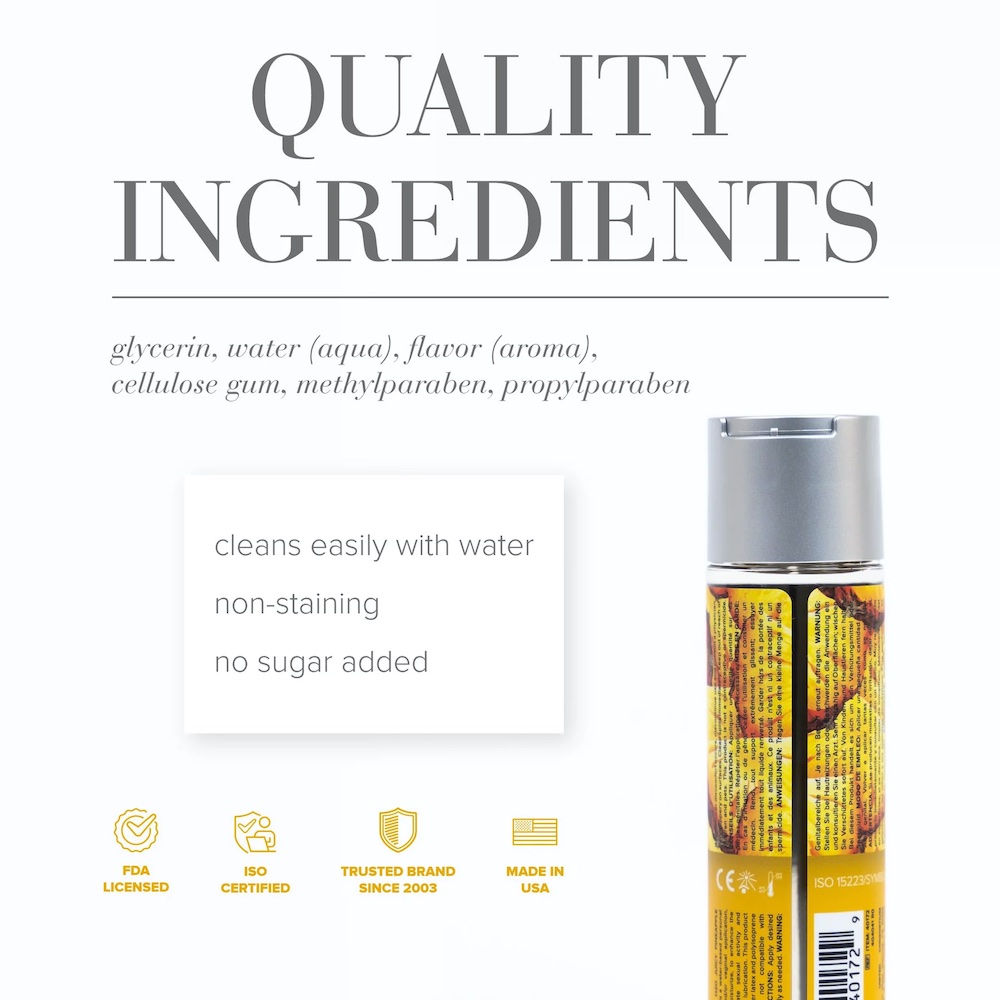 The JO H2O FLAVORED COLLECTION offers a flavorful array of p... JO - H2O Pineapple Lubricant - 30ml photo-2