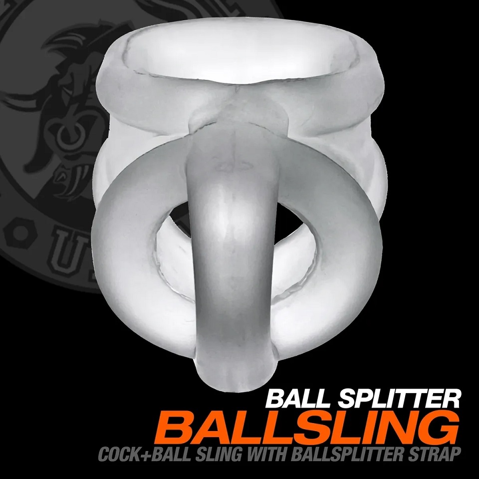 BALLSLING is a special limited edition cocksling modeled aft... Oxballs - Ballsling - Clear Ice photo-6