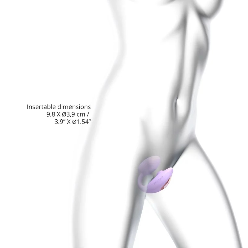 Unconditional love could be Wonderlover’s motto. This toy br... Love to Love - Wonderlover Double Stimulator - Viva Mauve photo-6