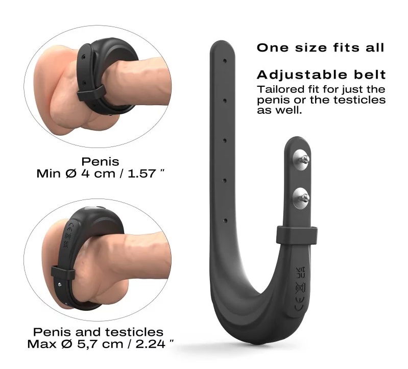 Rekindle the passion in your relationship? Discover FIT VIBE... Dorcel - Fit Vibe Ring - Black photo-4