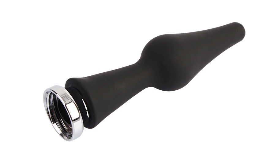 Anal Douche, Smooth, 1 Threaded Adapter, Phthalate Free.
Ma... Chisa - CleanStream Enema Attachment - Black photo-2