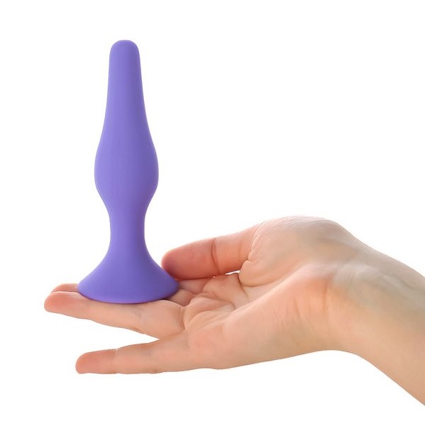 Discover new sensations with A-Toys anal plugs! It is made o... A-Toys - Butt Plug L - Purple photo-2