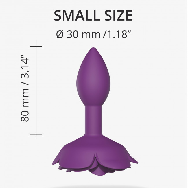 Treat yourself with a bouquet of sensual pleasures.
Smooth ... Love to Love - Open Roses S Plug - Purple Rain photo-6