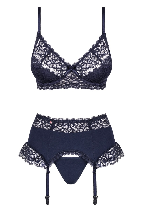 You want to attract him to you in one second? In Drimera set... Obsessive - Drimera 3 pcs Set - Blue - S/M photo-7