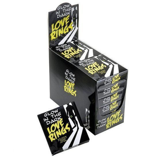 This brilliant set of love rings not only gives you a super ... Spencer&Fleetwood - Glow in the Dark Love Rings photo-3