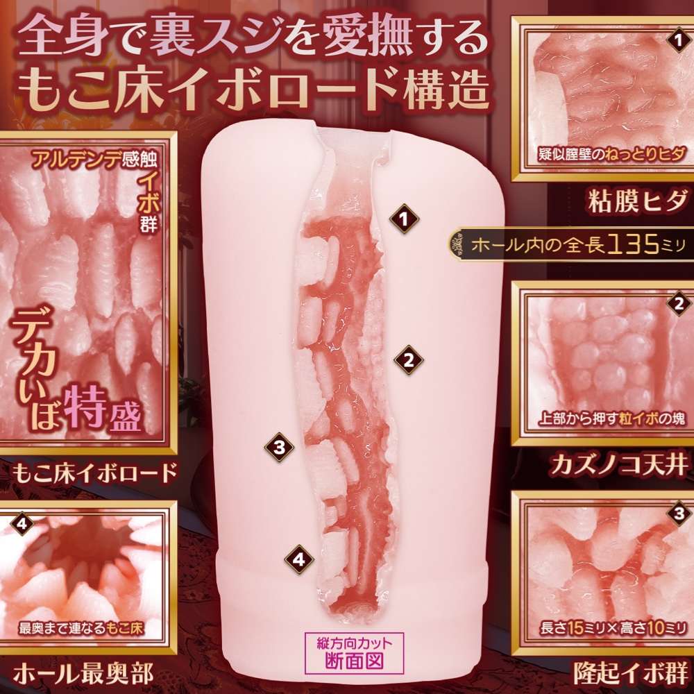 Moko Toko Al Dente is an onahole with a huge wart that cares... Fill Works - Moko Toko Al Dente Masturbator photo-2