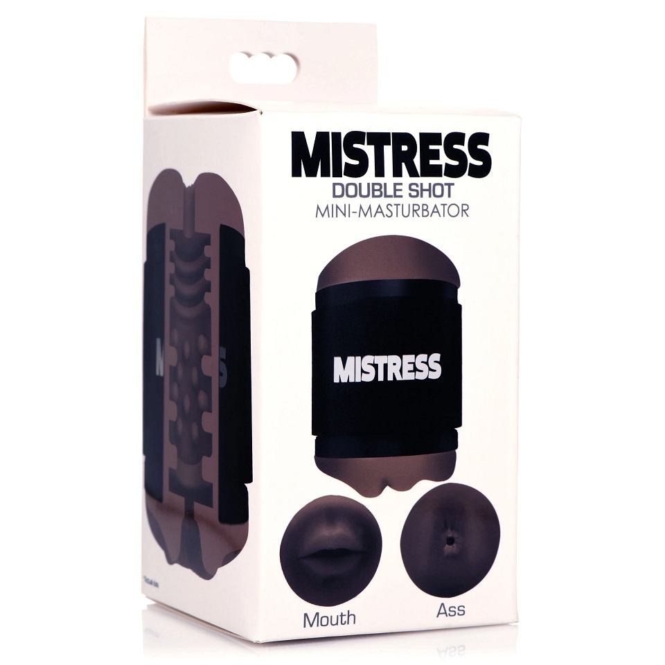Stroke a juicy, tight butthole or slide your shaft down your... Mistress - Double Shot Ass And Mouth - Dark photo-9
