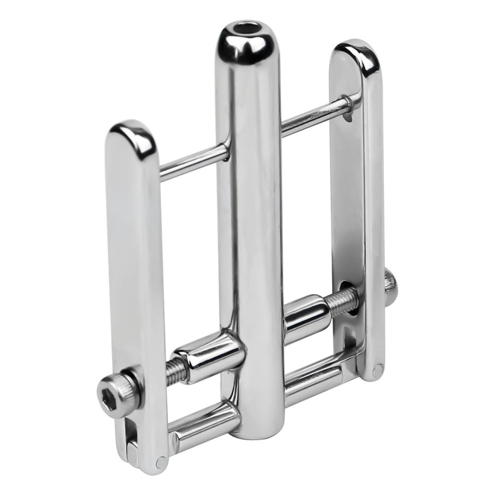 Material: 304 Stainless steel
Cage Width: 38mm
Cage length:... FAAK - Metal Penis Lock Cage M photo-7