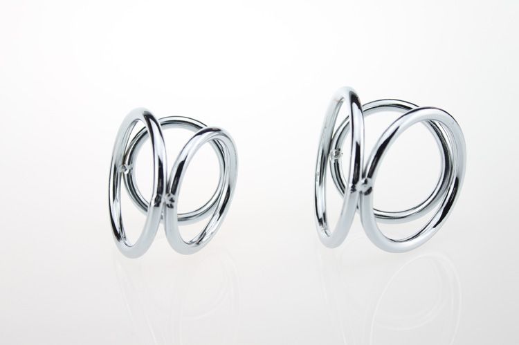 MT - Cock Ring Triple 32x40x45 mm MT - Cock Ring Triple 32x40x45 mm photo-6