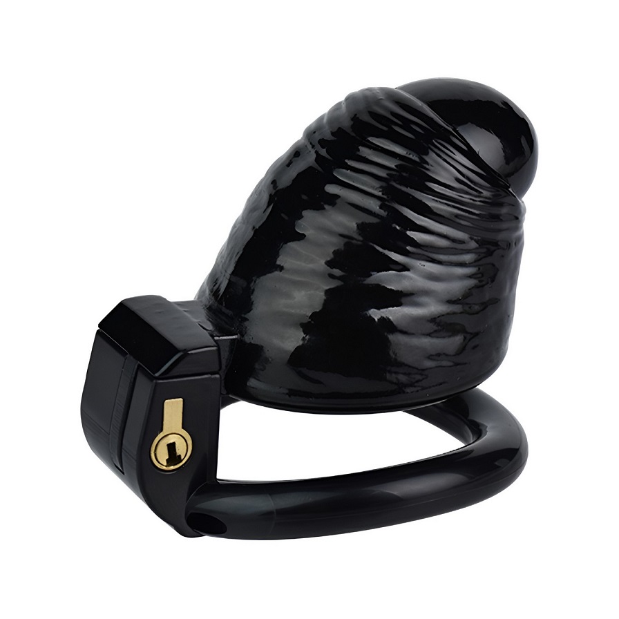 Material: Resin
Total high: 70mm &nbs... FAAK - Dick Resin Chastity Cage S - Black photo-5