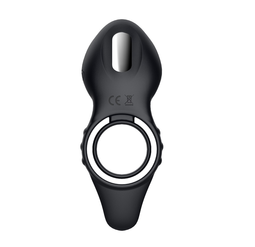 10 Kinds of vibration
10 Kinds of licking
Vibration at multi... Secwell - Vibro Ring w Clit Stimulator - Black photo-6