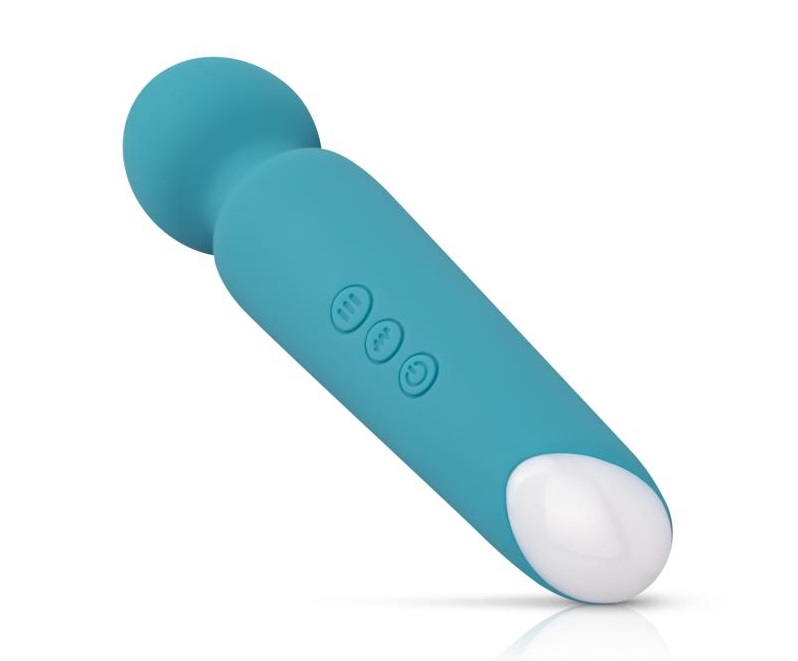 This wand vibrator from the Cala Azul collection is perfect ... Cala Azul - Maria Wand Vibrator - Blue photo-6