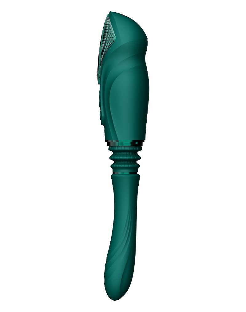 Powered by ZALO's groundbreaking PowerThrust technology,... Zalo - Sesh APP Thrusting Sex Machine - Turquoise Green photo-11