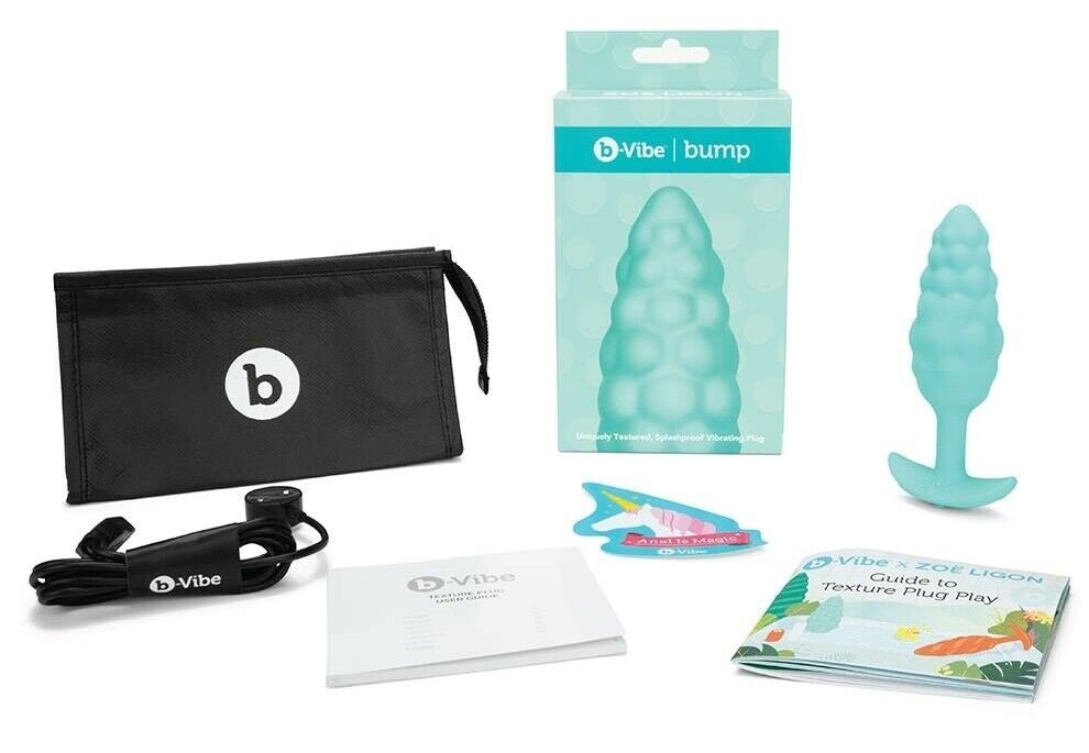 Say hello to the new b-Vibe Texture Plugs — A collection of ... B-Vibe - Bump Texture Plug - Mint photo-9