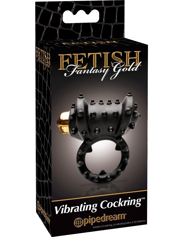 For fetish couples who demand the very best, we proudly pres... Fetish Fantasy - Vibrating Cockring - Black photo-4