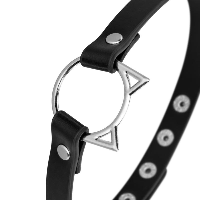 Complete your BDSM look with this elegant kitty choker, made... Bedroom Fantasies - Kitty Choker - Black photo-5