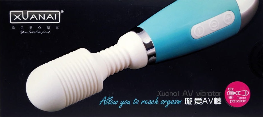 XUANAI 8204 DENMA is an vibro massager with a slim body with... Xuanai - 8204 Denma Massager - Blue photo-3