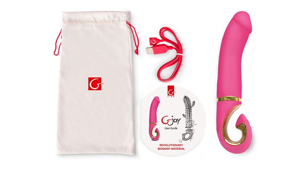 Revolutionary Bioskin material.
Impossible to believe how ... Gvibe - Gjay Vibrator - Neon Rose photo-7