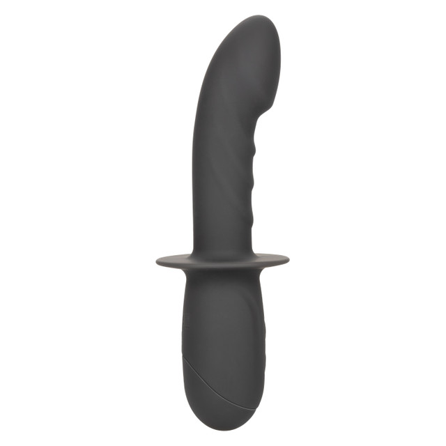 Experience the ultimate pleasure with Ramrod Gyrating. Desig... CEN - Ramrod Gyrating Vibro Dildo - Black photo-4