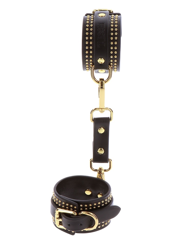 Discover the epitome of elegance and sensuality with these T... Taboom - Vogue Ankle Cuffs - Black photo-5