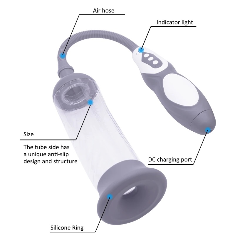 Automatic sucking penis pump
Clear cylinder with measuring ... Canwin - Dildo Shape Pump Masturbator w Flesh Sleeve photo-9