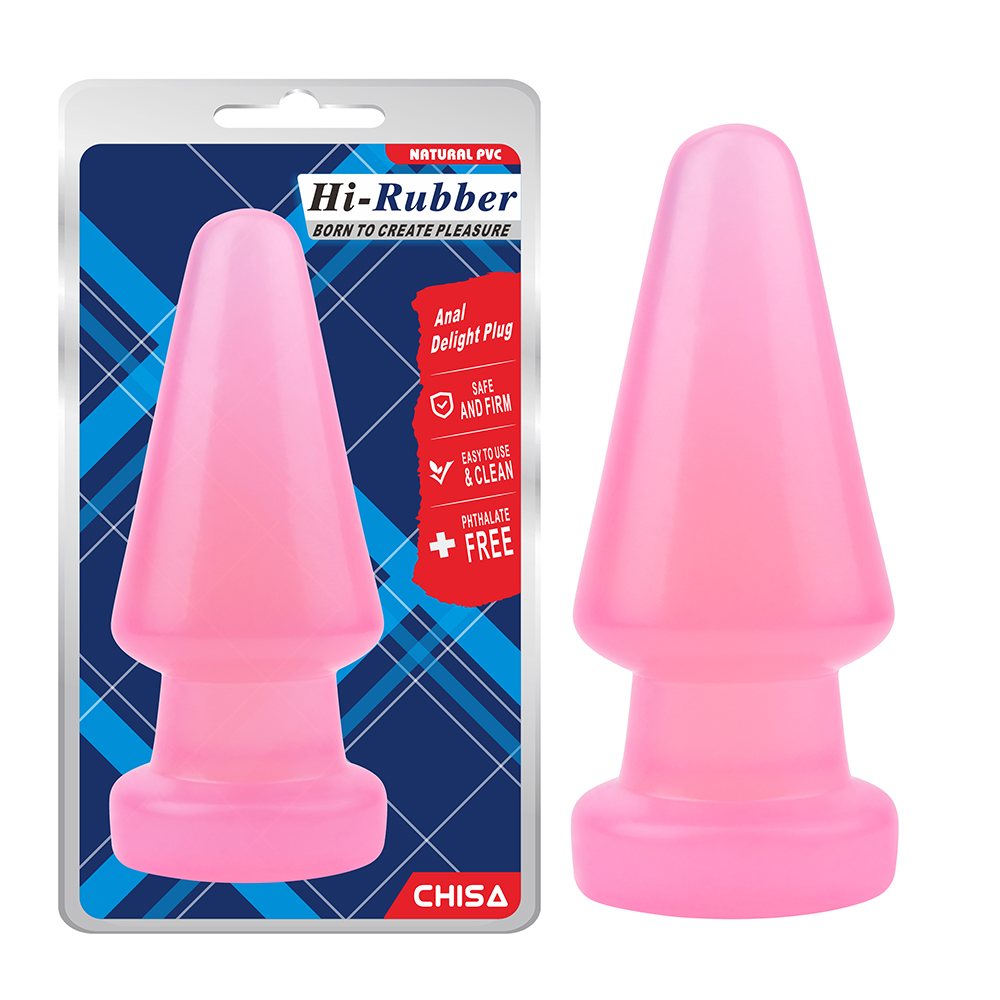 Anti-Bacterial, Better-Than-Real, Phathalate Free, Anal Trai... Chisa - Anal Delight Plug - Pink photo-6