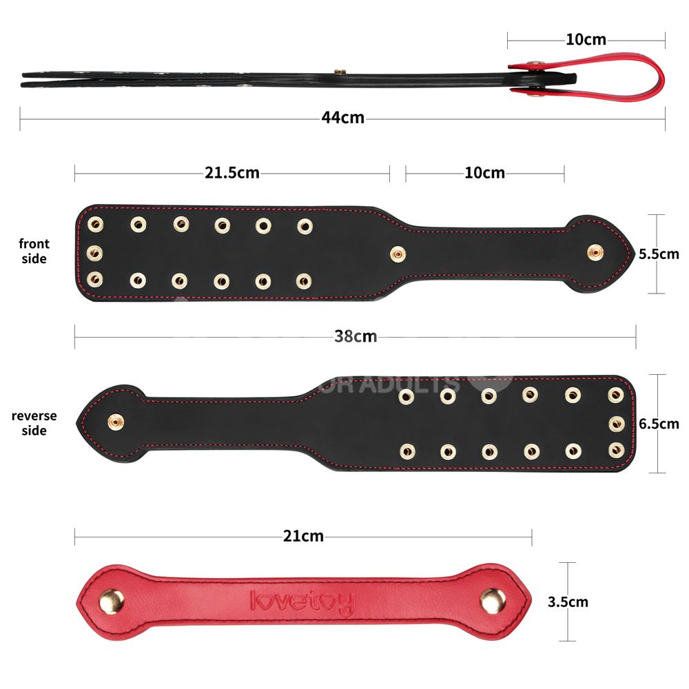 Immerse yourself in a rush of exhilaration with Rebellion Re... Lovetoy - Rebellion Reign Dual Paddle photo-12
