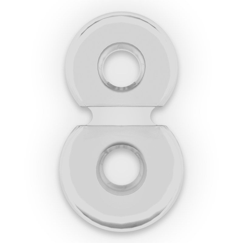 Discover the perfect powering to use between the testicles a... Powering - Super Flexible Resistant Ring PR09 - Clear photo-2