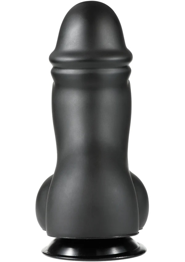 INFERNO by HIDDEN DESIRE Fat Boys PVC dildo is crafted for t... Hidden Desire - Inferno Huge Dildo 27cm - Black photo-4