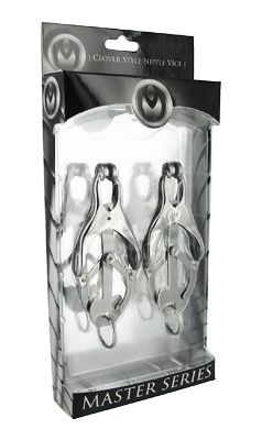 Master Series - Japanese Nipple Clamps - Silver photo